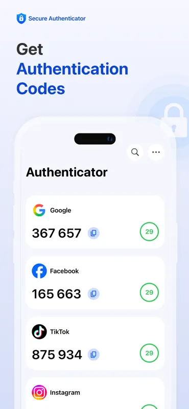 Authenticator: 2FA,MFA & OTP screenshot 1 of 6