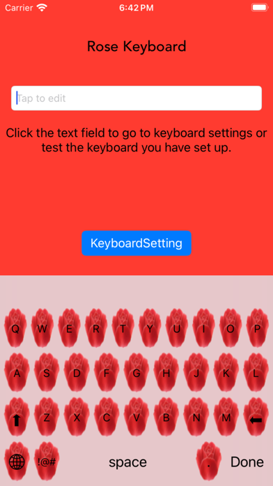Screenshot #1 pour RoseKeyboard