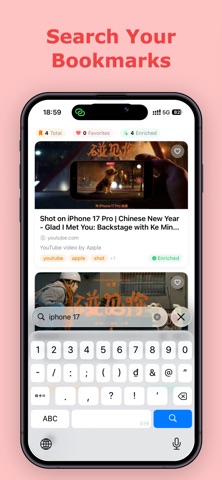 UniSave: Bookmark everything Screenshot 4 of 4
