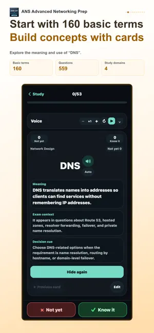 ANS Advanced Networking Prep screenshot 2