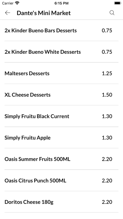 Dantes Fish Chips and Kebab Screenshot