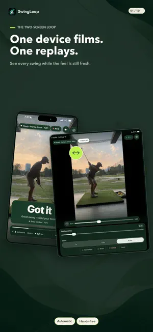 SwingLoop: Golf Swing Replay screenshot 1