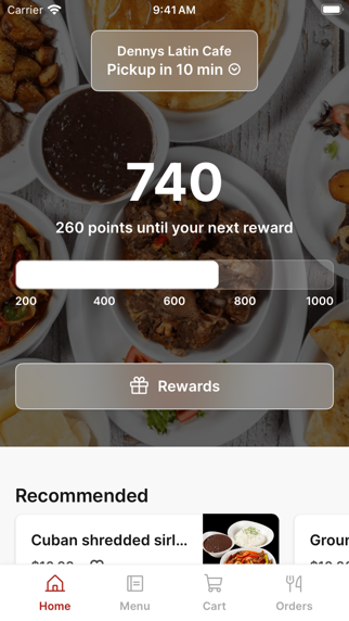Dennys Latin Cafe iPhone screenshot 1 - Food & Drink app