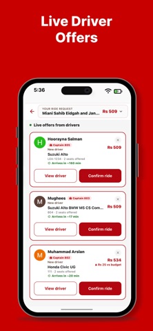 CarSharePK Screenshot 5 of 8