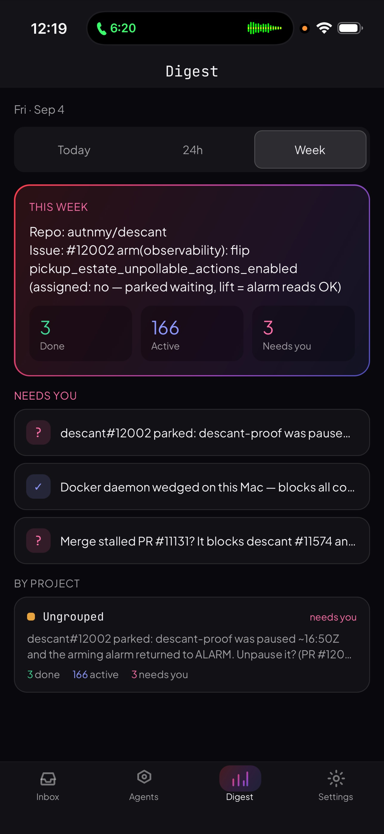 Screenshot 4 of OH HAI — Agent Inbox