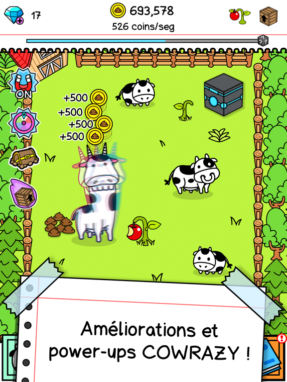 Screenshot #6 pour Cow Evolution : Jeu de Vache