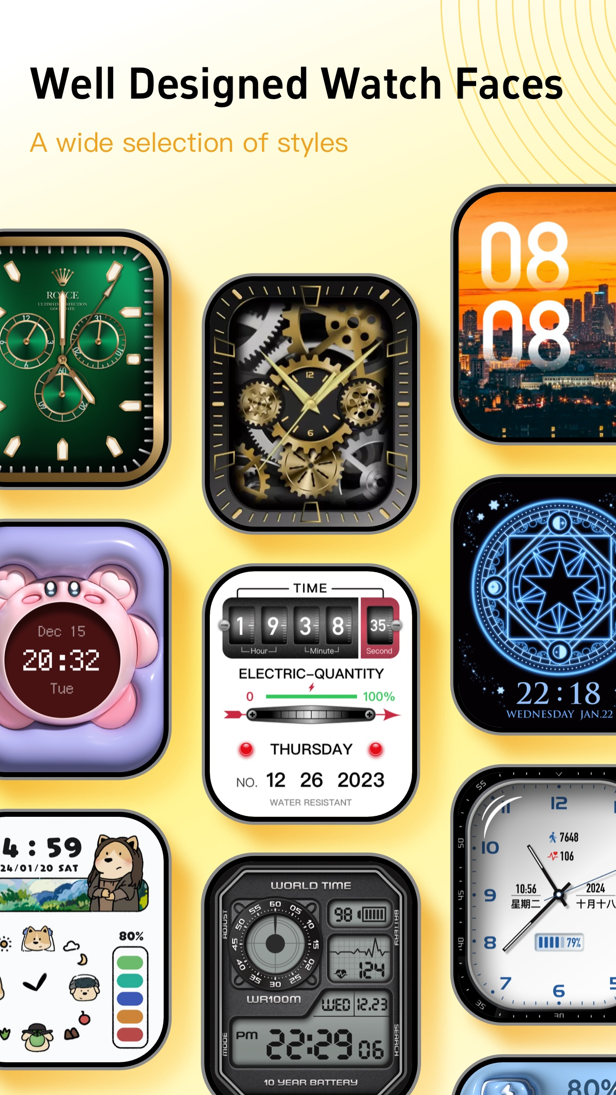 TopWatch - Watch Faces&Widget