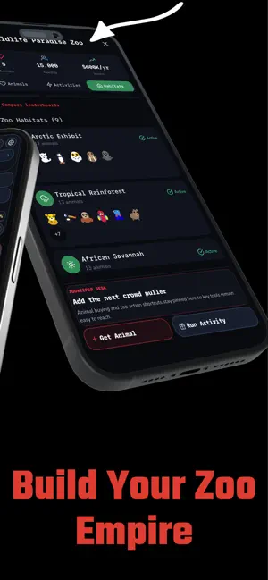 LifePop relationships and events screen