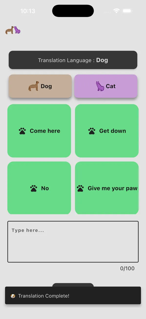 Screenshot #2 pour MN - Dog & Cat Translator