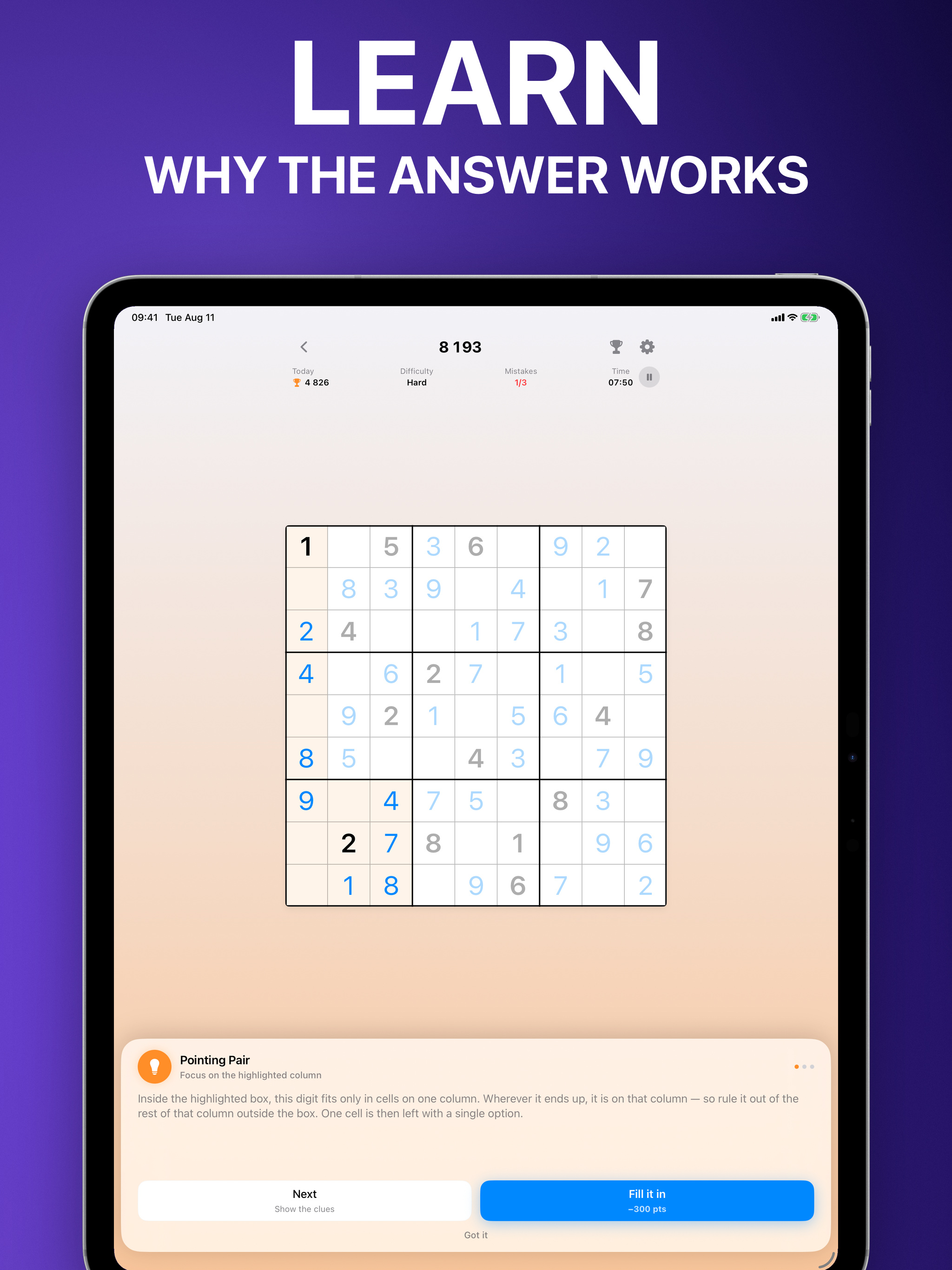 Sudoku: Learn the Techniques screenshot 5