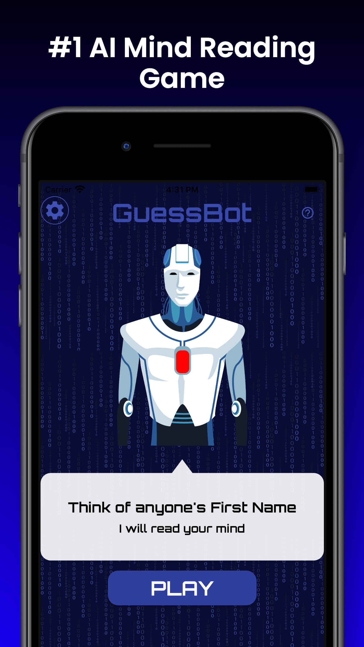 GuessBot: AI Mind Reader