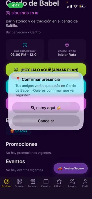 Bar Hopping MX iPhone screenshot 4