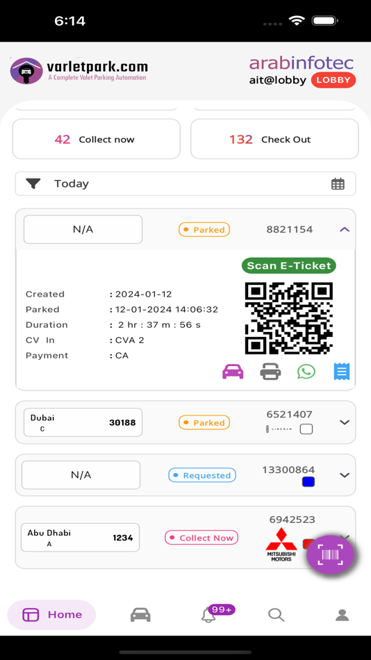 #1. Varlet Parking (iOS) 由: Sreechand Sreekumar