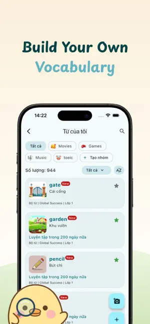 MyWords: Learn English iPhone screenshot 2