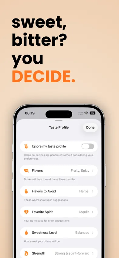 Sip AI: Cocktail Recipes screenshot 2