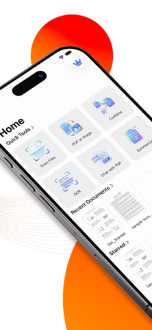 PDF AI: Reader & Scanner iPhone screenshot