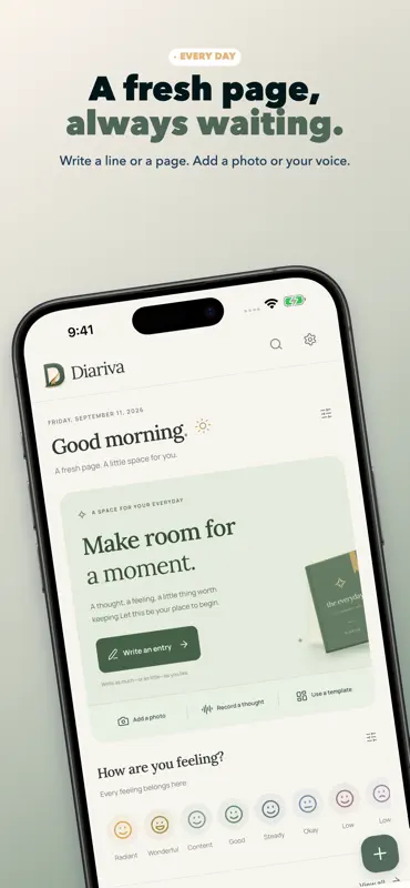 Diariva: Your life & journal screenshot 2 of 8