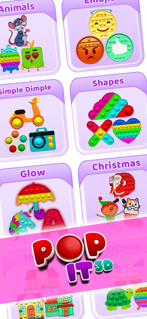 Screenshot #1 pour Pop It 3D! DIY Antistress Toys