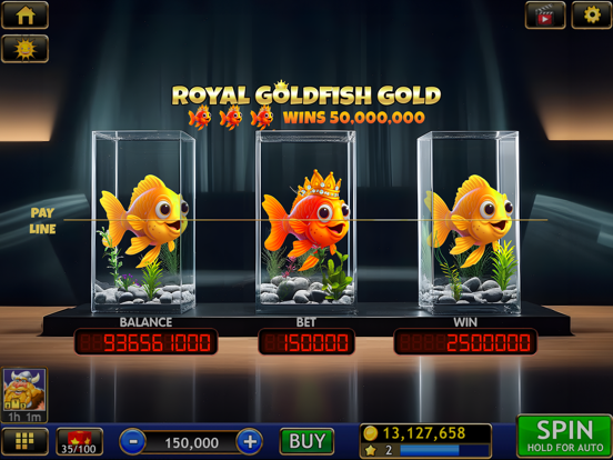 777 Classic Slots Galaxy iPad app afbeelding 9