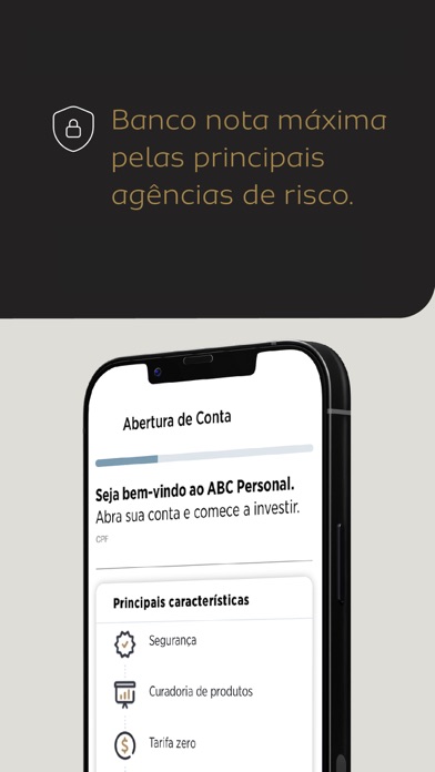 Banco ABC Brasil Personal Screenshot
