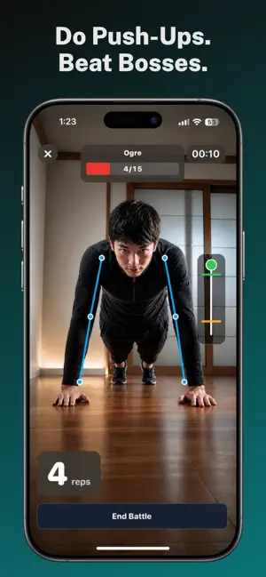 RepStrike - Push Up Battles screenshot 1