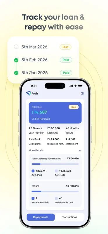 Prefr: Personal Loan App screenshot 8 of 8