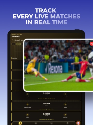 Drama Live - Sports App iPad screenshot