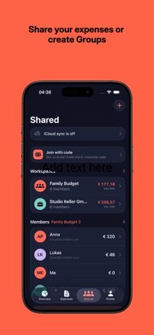 ExpenseSyncPro screenshot 1