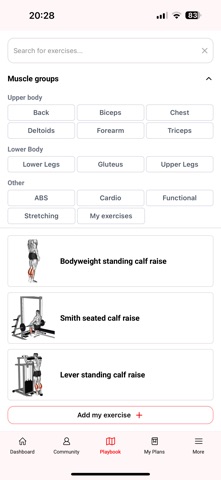 GYM Planner – Workout Tracker Screenshot 7 of 8