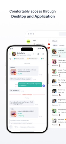 Zaapi - All Chats in One Inbox Screenshot 5 of 5