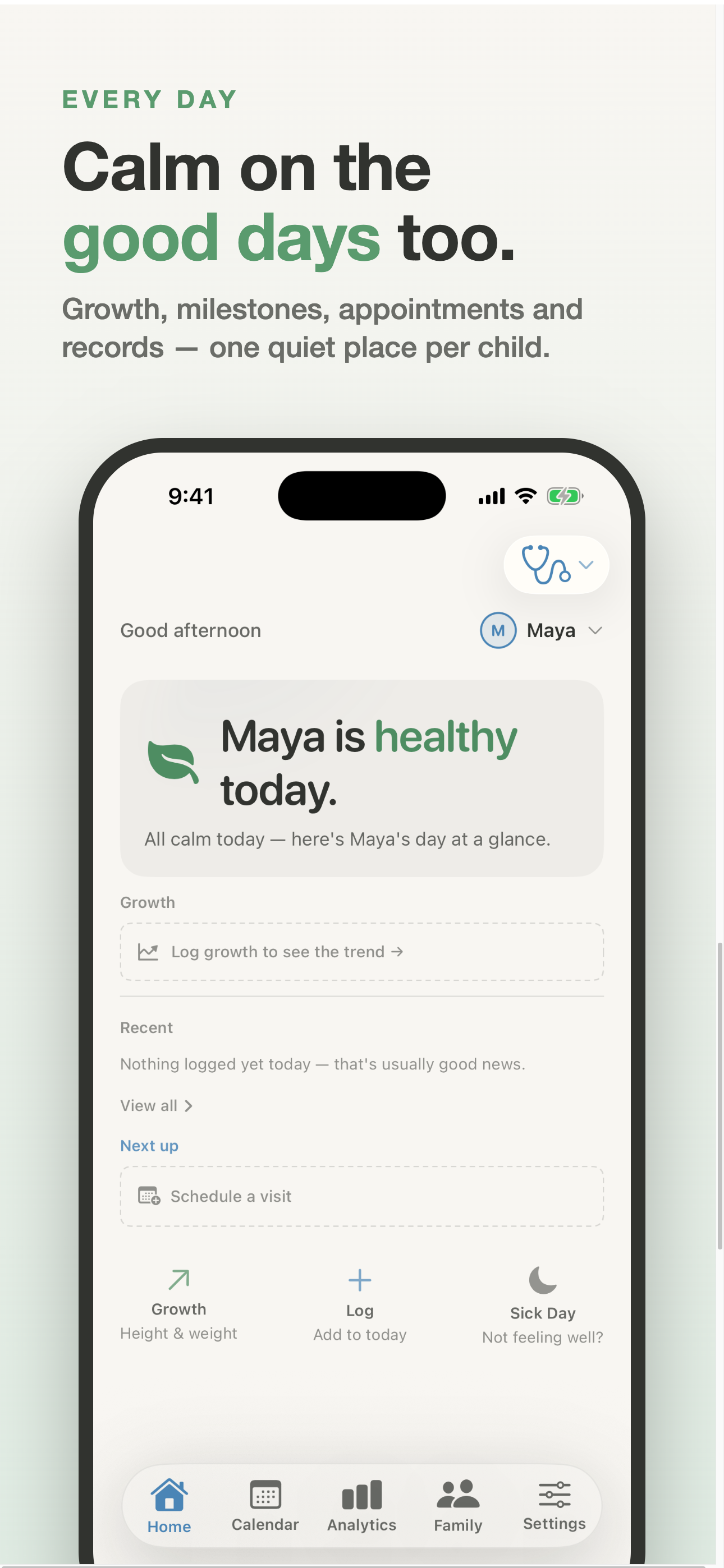 Kiddico: Child Health Tracker screenshot 4
