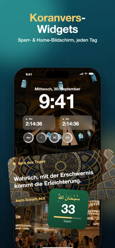 Namaz: Gebetszeiten & Koran screenshot 2 of 10