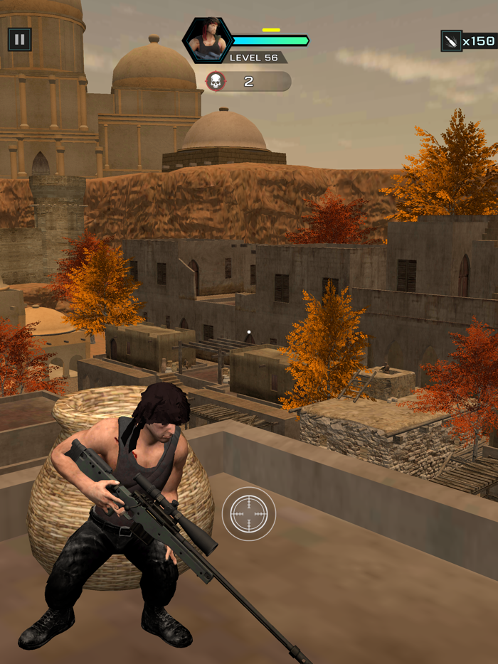 Camouflage Attack Sniper Game