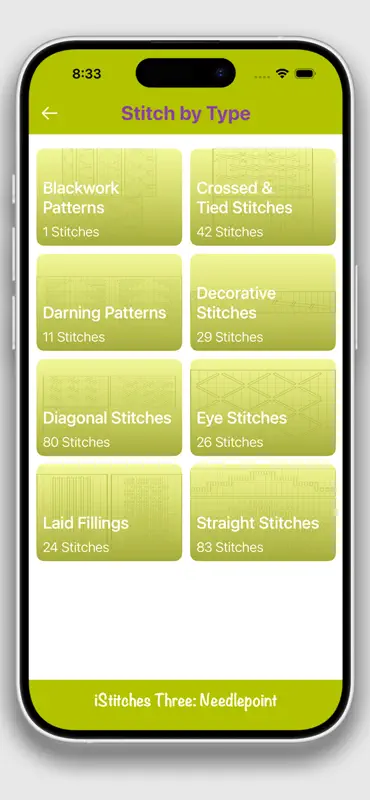 iStitches Three: Needlepoint screenshot 5 of 7