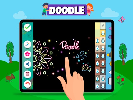 Screenshot #6 pour Kids Drawing, Doodle Painting