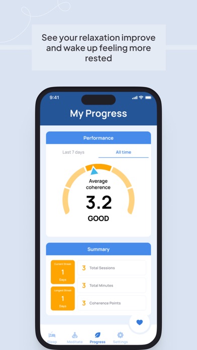 Heartspace: HRV Training Screenshot