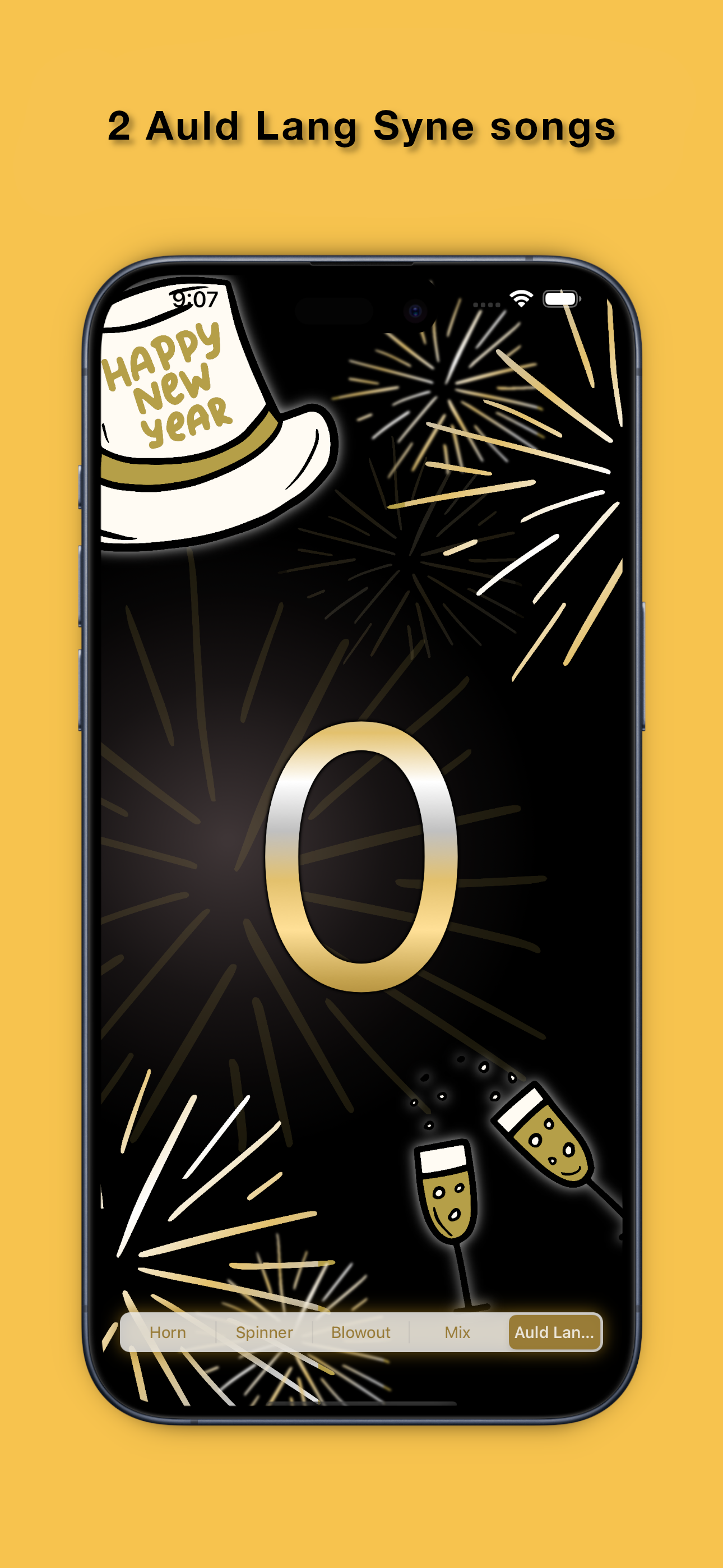 New Year Noisemaker Countdown