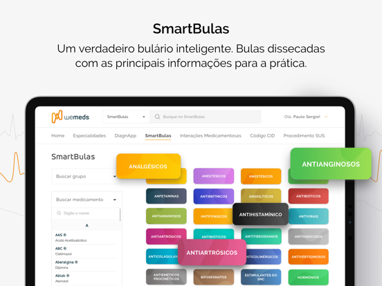 WeMeds iPad screenshot 5 - Medical app