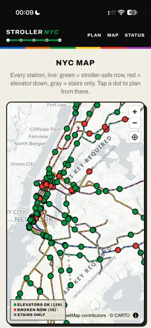 Stroller NYC: Subway Elevators screenshot 3
