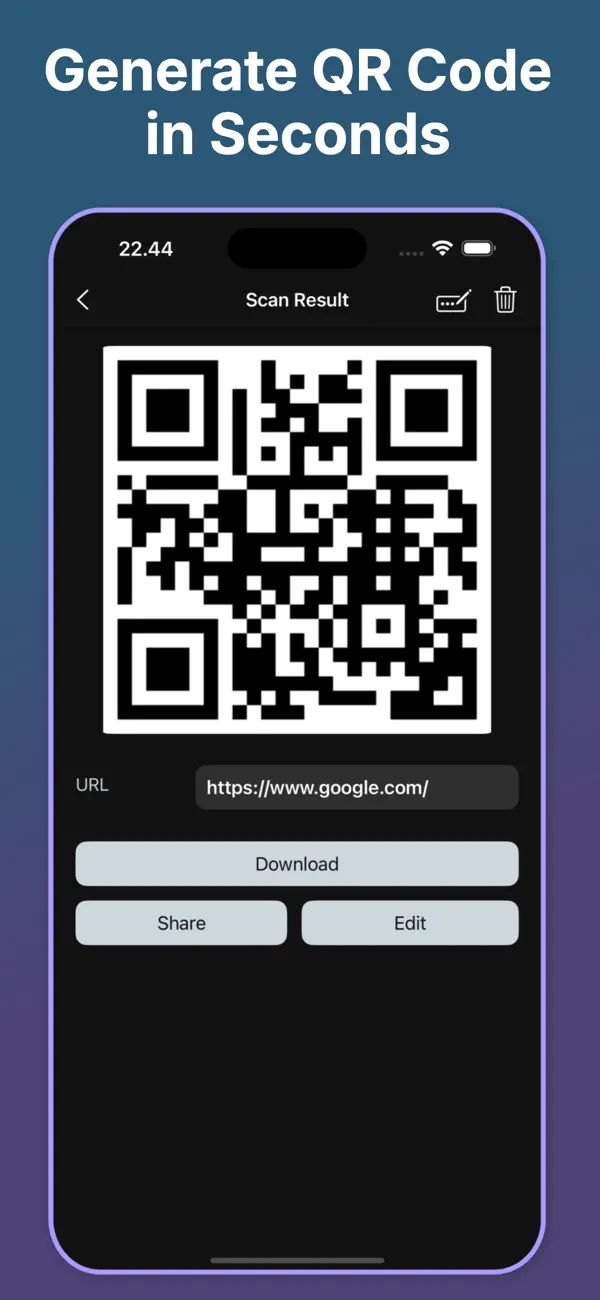 #2. QR Code Creator ™ (iOS) Ved: Kartika Ardiani