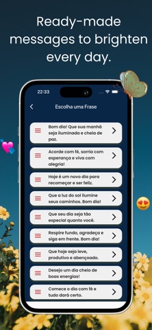 Good Morning & Night Messages iPhone screenshot