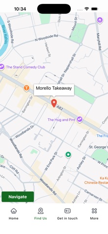 Morello Takeaway Glasgow app screenshot 2