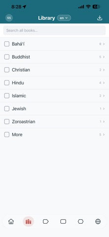 Immerse Research iPhone screenshot