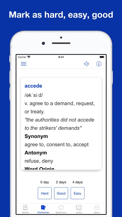 IELTS® wordlist flashcards screenshot-3