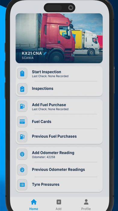 FleetCheck Driver Screenshot