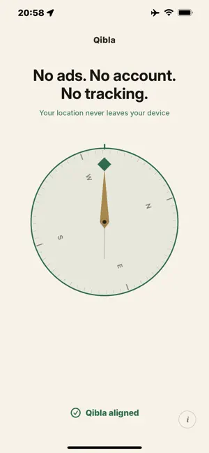 Samt: Qibla Compass screenshot 3