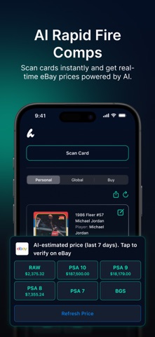 HobbyScan: Sports Card Scanner screenshot