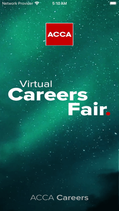 Screenshot 1 of ACCA Virtual Careers Fairs App