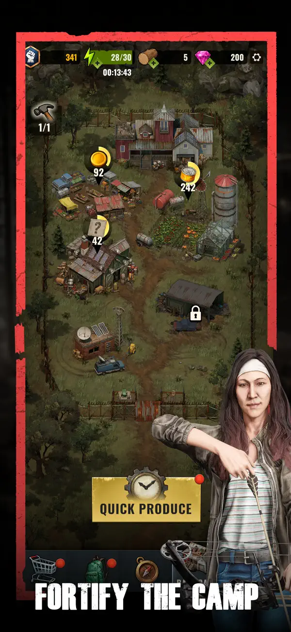 The Walking Dead: Aftermath iOS Mod IPA screenshot 5 - iOS game interface