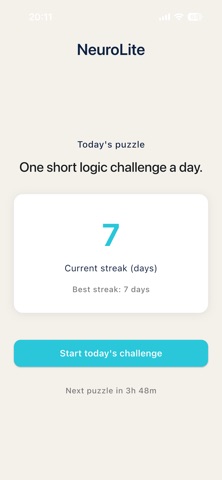NeuroLite:Daily Brain Training Screenshot 4 of 5